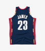 Mens Cleveland Cavs Lebron James 08 Alt SWGMN Replica Jersey