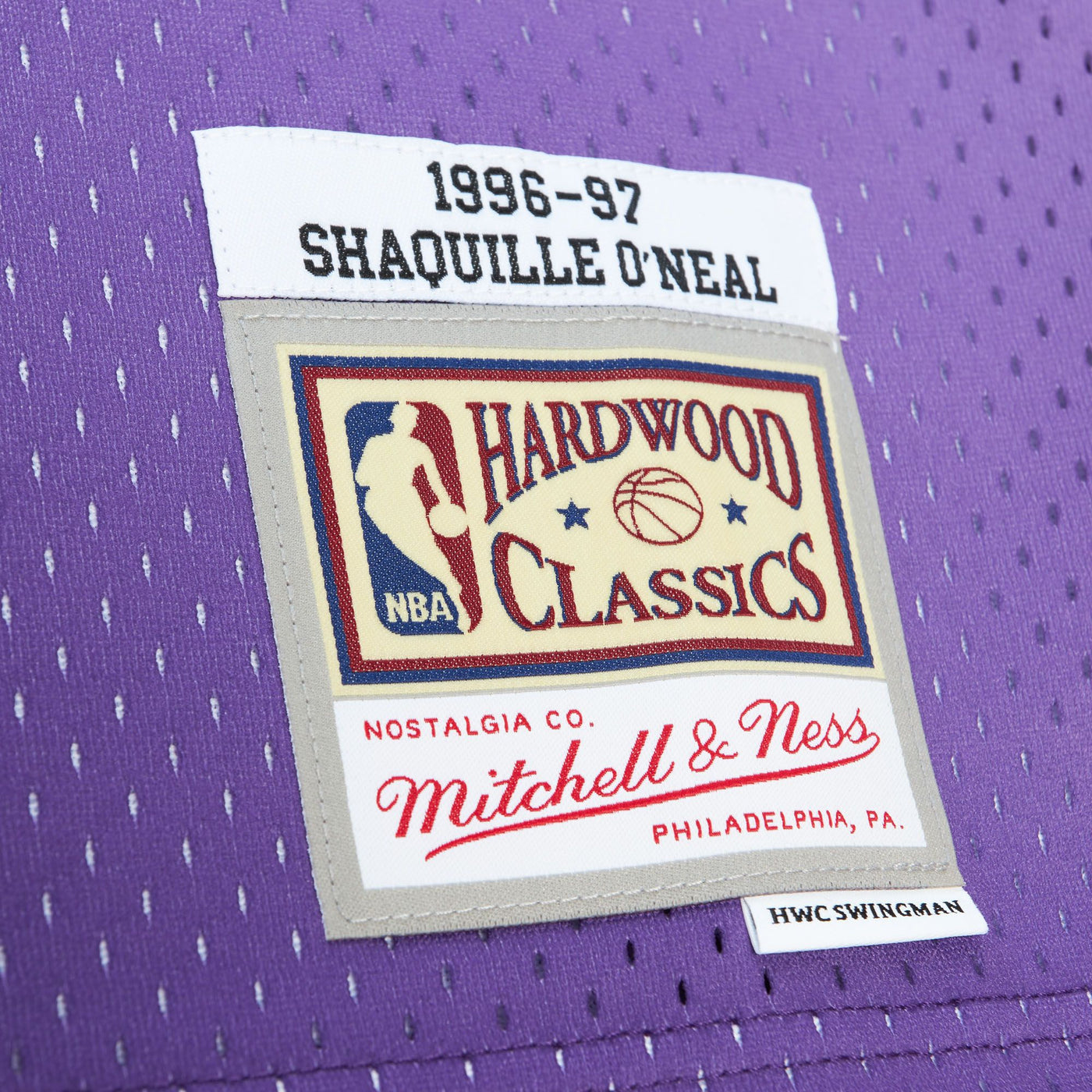 Mens Los Angeles Lakers Shaq 1996 GH Glaze Replica Jersey