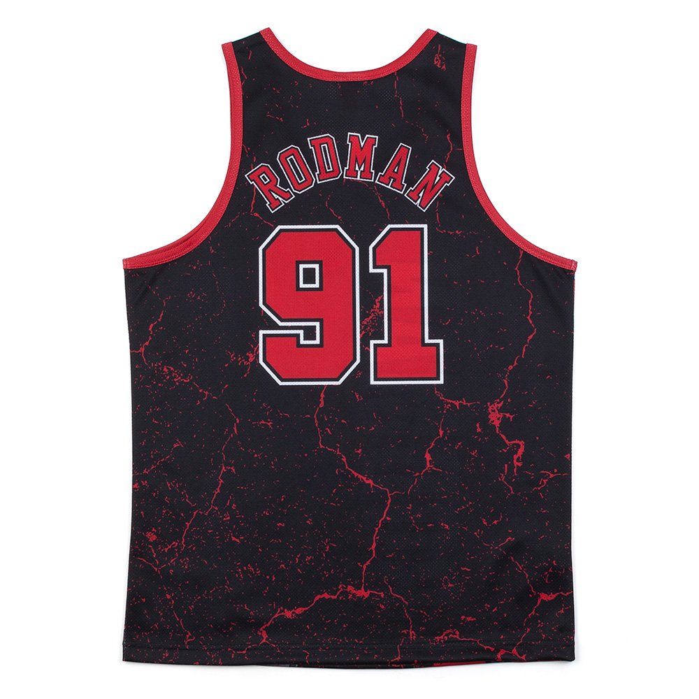 Mens Chicago Bulls Player Burst Mesh Tank Top