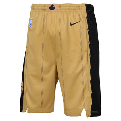 Boys Toronto Raptors City Edition Swingman Replica Shorts