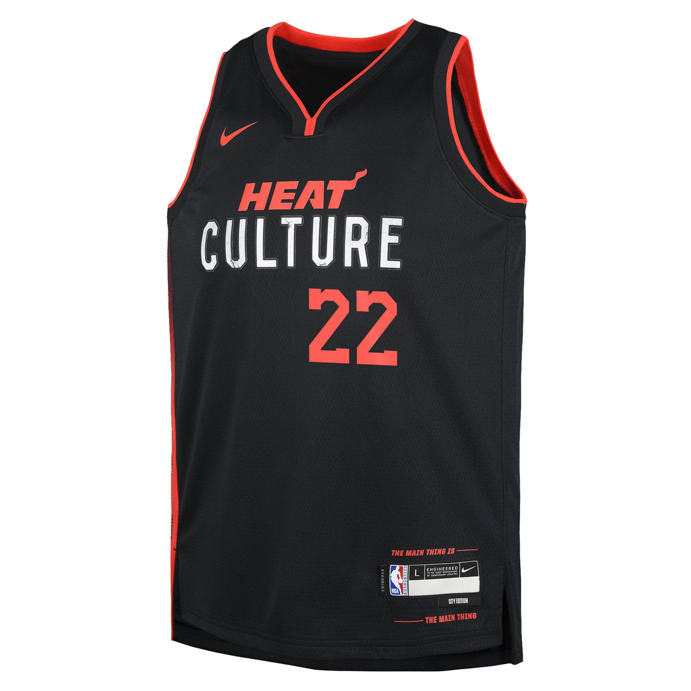 Boys Miami Heat Jimmy Butler City Edition Swingman Replica Jersey