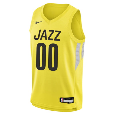 Boys Utah Jazz Blank Icon Swingman Replica Custom Jersey