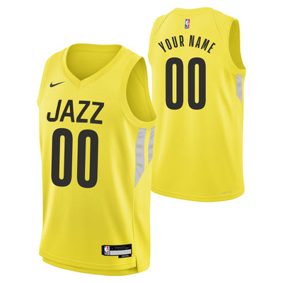 Boys Utah Jazz Blank Icon Swingman Replica Custom Jersey