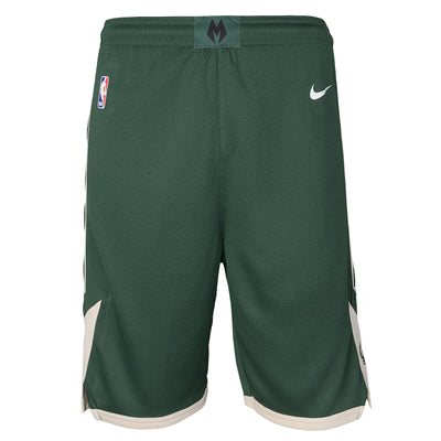 Boys Milwaukee Bucks Icon Swingman Replica Shorts