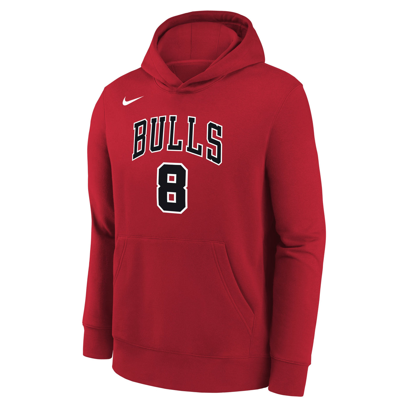 Boys Chicago Bulls Zach Lavine Icon N&N Club Fleece Hoodie