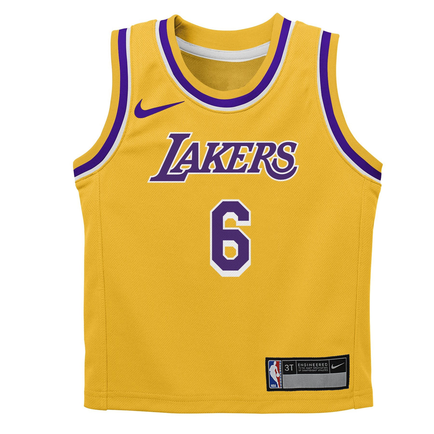 Infant Los Angeles Lakers Lebron James Replica Icon Onesie Set
