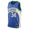 Mens Milwaukee Bucks Giannis Swingman City Edition Replica Jersey