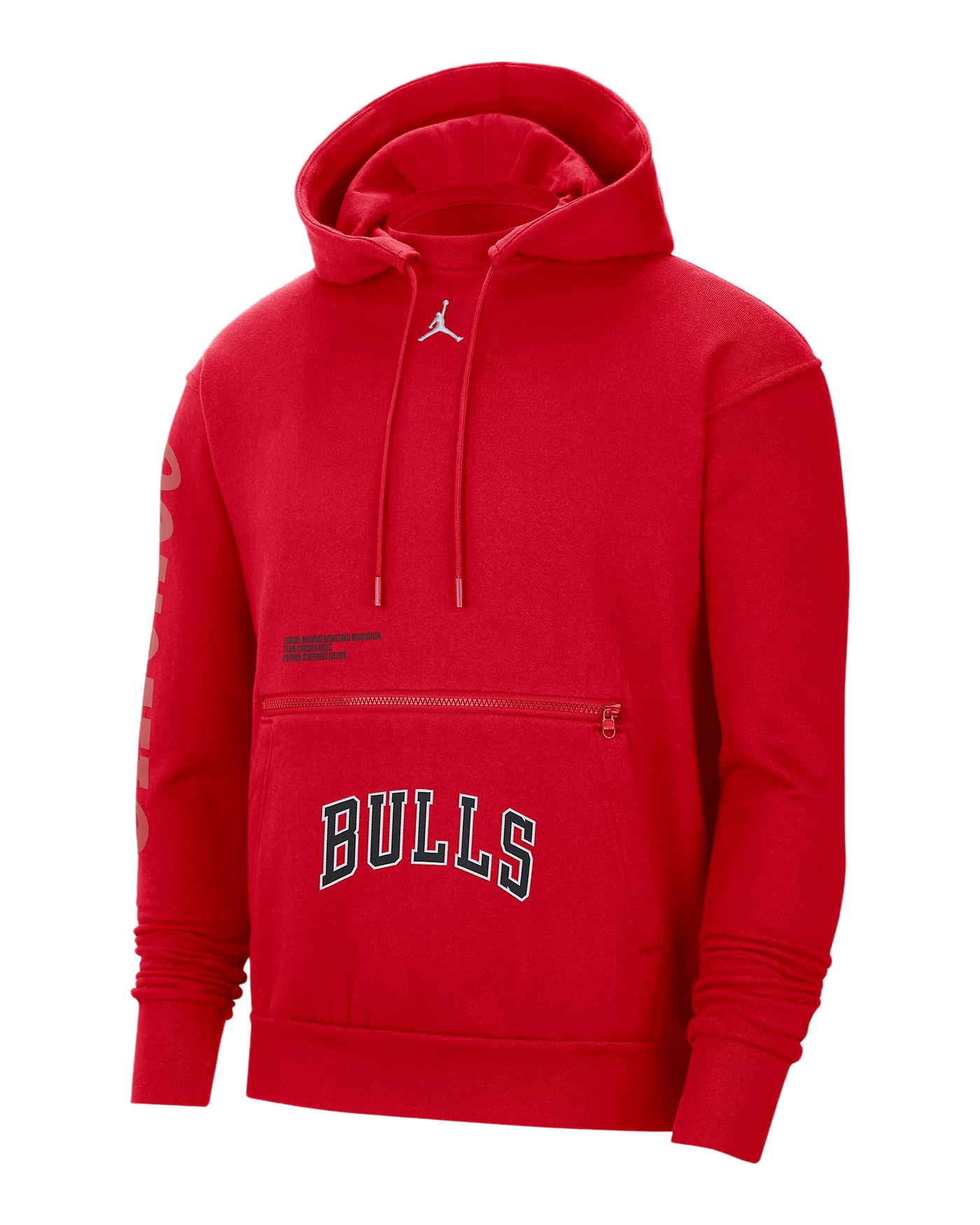 Mens Chicago Bulls Fleece Hoodie