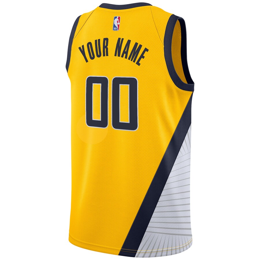 Mens Indiana Pacers Swingman Statement Replica Custom Jersey