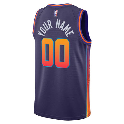 Boys Phoenix Suns City Edition Swingman Replica Custom Jersey