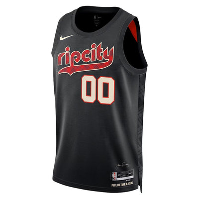 Boys Portland Trailblazers City Edition Swingman Replica Custom Jersey