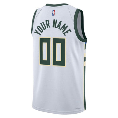 Mens Milwaukee Bucks Swingman Replica Jersey
